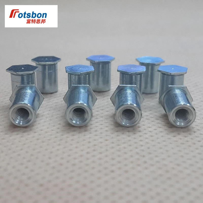 

BSOS-832-6-34 Blind Threaded Standoffs PEM Standard Standoff Inch Self-Clinching Standoff Use In Stainless Steel Sheets