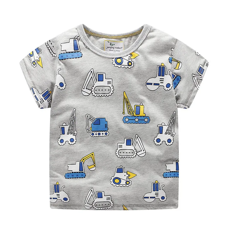 

Children Boys T Shirts car printing Garments cotton Cartoon Summer Baby Kids Girls Short sleeve Tops Tee Boys Clothes 2019 New