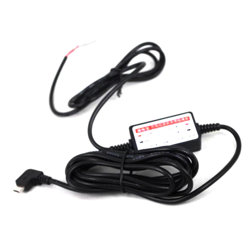 

Recorder charger Black car dvr power supply box Car Batteries step-down module Plastic 12 v - 24 v to 5 v