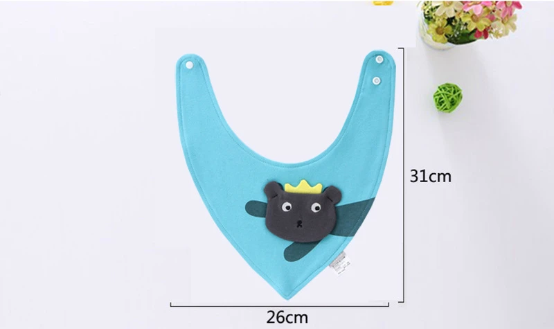 Baby Waterproof Triangle Dribble Bib