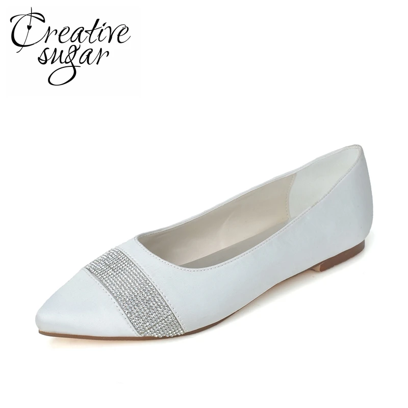 pointed bridal flats