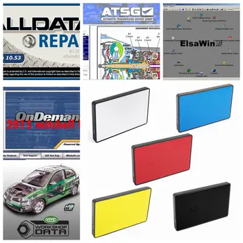 

2020 Alldata Mitc//hell Software All data 10.53+mit//chell OD5 2015+Vivid workshop+ElsaWin 6.0+atsg 2017 data 6in1tb hdd usb3.0
