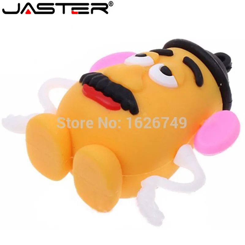 JASTER cute mr Potato Head Pen Drive 4 ГБ 8 ГБ 16 ГБ 32 ГБ Usb флеш-накопитель Флешка карта памяти U диск