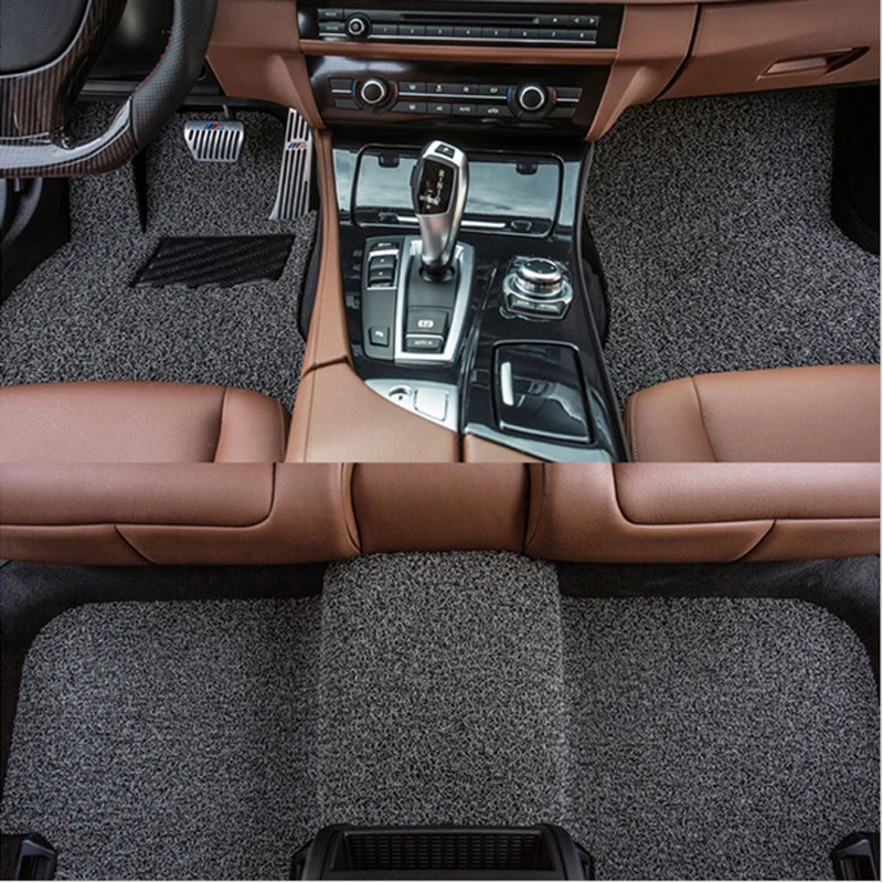 LUNDA DIY fit car floor mats for Peugeot 206 207 2008 301 307 308sw