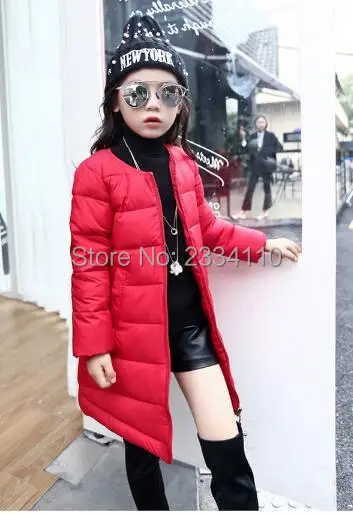 Лидер продаж, зимние пальто для маленьких девочек Модная Детская уличная парка теплые пальто с хлопковой подкладкой и цветочным принтом
