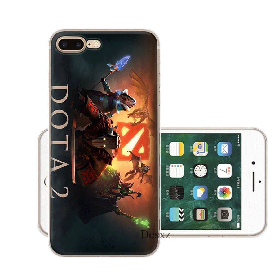 Мобильный телефон чехол для iPhone 6 6s 7 8 Plus 11 Pro XR X XS Max 5 5S SE новый Dota 2