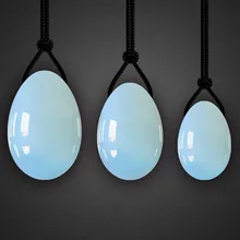 3pcs/set Yoni Jade Rose Quartz Eggs Vaginal Tightening Muscle Yoni Massage Women Kegel Exercise Jade Ball Drop Shipping jade yoni egg of 3pcs nephrite jade eggs for women kegel exercise for jade massage