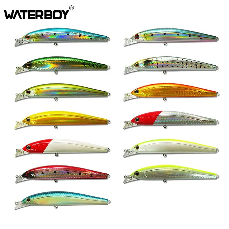 

WATERBOY Minnow Fishing Lure 12cm 15g 2019 New Bass Plastic Top Quality Artificial Hard Bait Manufacture Fish Tackle Tool Pesca