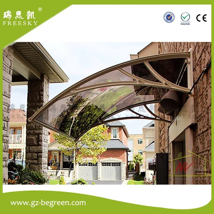 YP100600 100x600cm 39x236in retractable awning entrance door canopy metal brackets