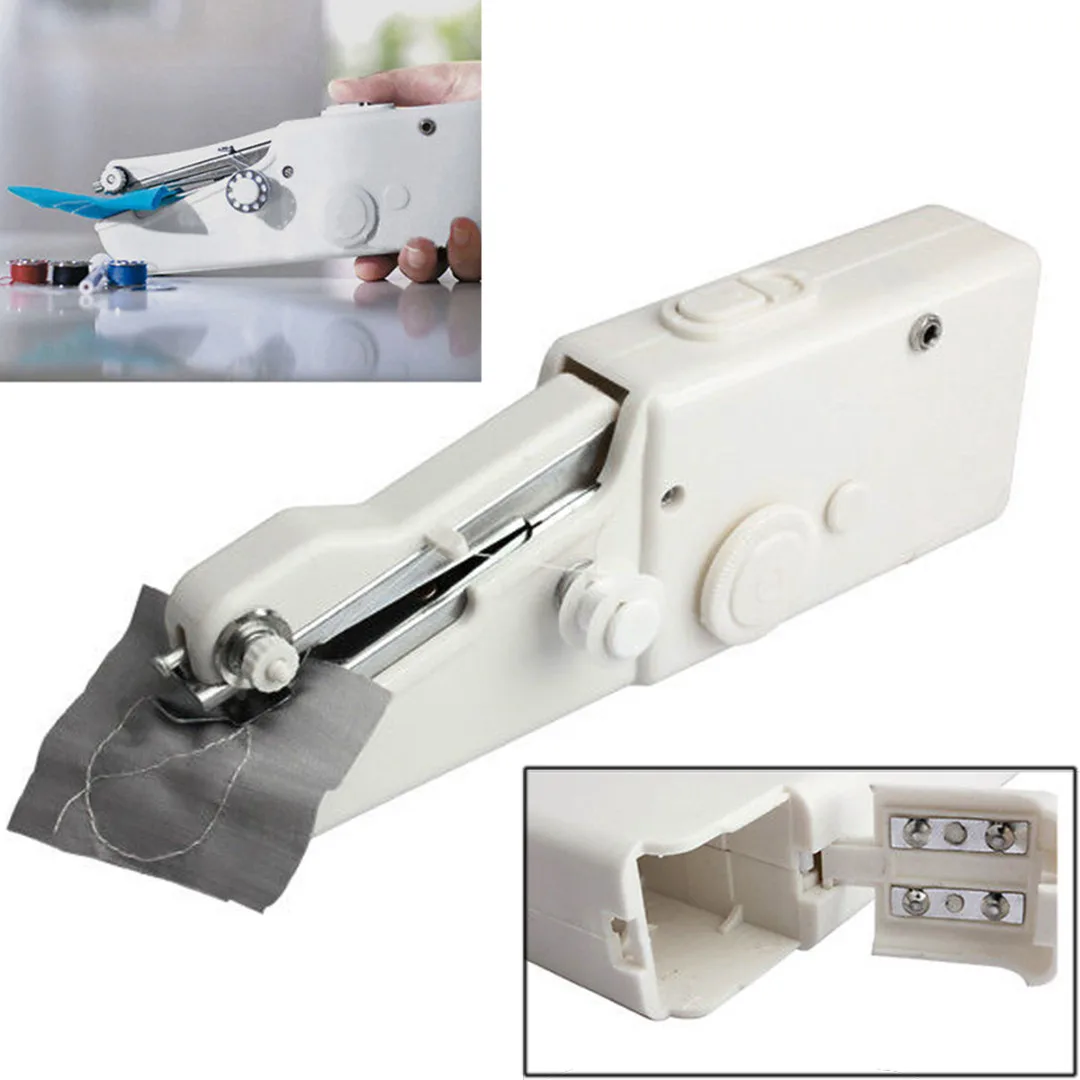 JX-LCLYL Mini Portable Quick Handheld Travel Home Multifunction Electric Sewing Machine