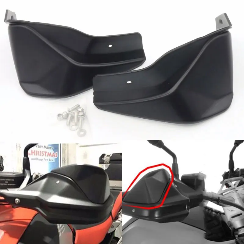Черная защита для рук мотоцикла левая/правая ручки BMW R1200GS ПРИКЛЮЧЕНИЯ S1000XR F800GS ADV