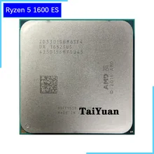 Процессор AMD 3301 Ryzen 5 1600 ES R5 1600 ES 3,3 GHz шестиядерный процессор с двенадцатью потоками 65W процессор ZD3301BBM6IF4 Socket AM4