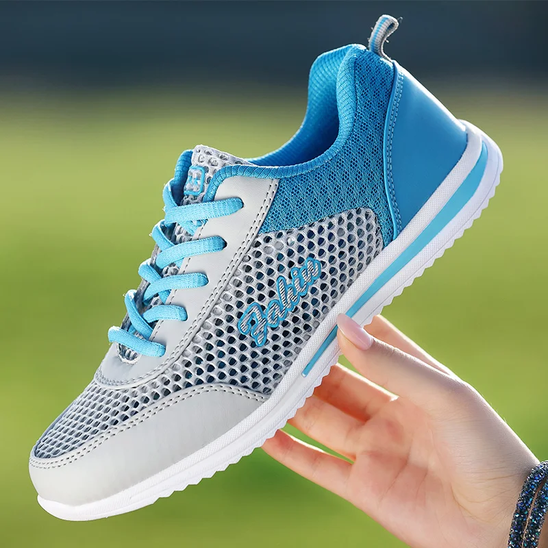 

Hemmyi 2019 Women Sneakers Summer Large Hole Mesh Breathable Light and Soft Tenis Feminino Flats Trainers Casual Shoes Woman