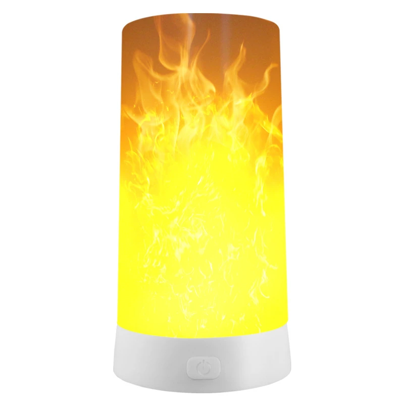 

Creative 3 Modes+Gravity Sensor Flame Lights Portable Magnetic Adsorption Bar Light USB Decor Night Light Call Service Light NEW