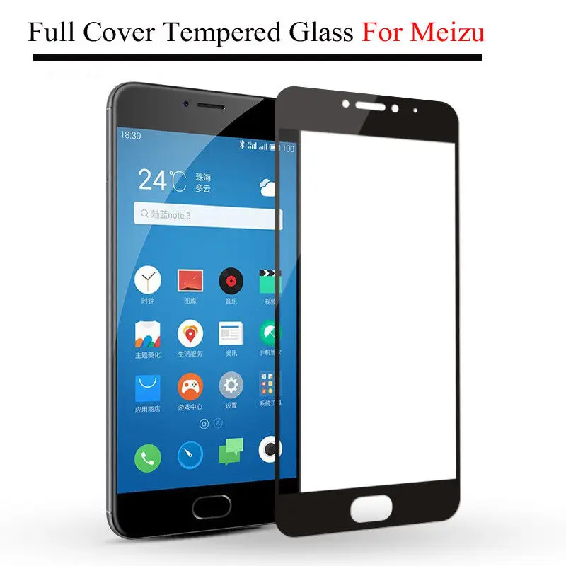 2.5D HD закаленное стекло для Meizu M3E Pro 6 7 Plus M3S mini M3 Note MX6 Защитное экрана M3X Max U10