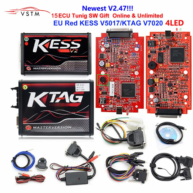 

2019 KESS Ktag K TAG V7.020 KESS V2 V5.017 SW V2.25 v2.47 2.47 Master ECU Chip Tuning Tool K-TAG 7.020 Online Better KTAG V7.003