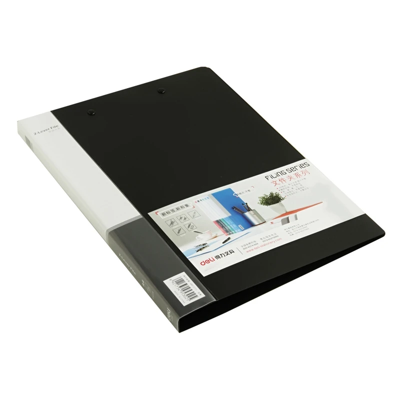 

DL [supply] folder right 5302 business A4 double clamp double clip folder collating Teaching equipment for office supplies