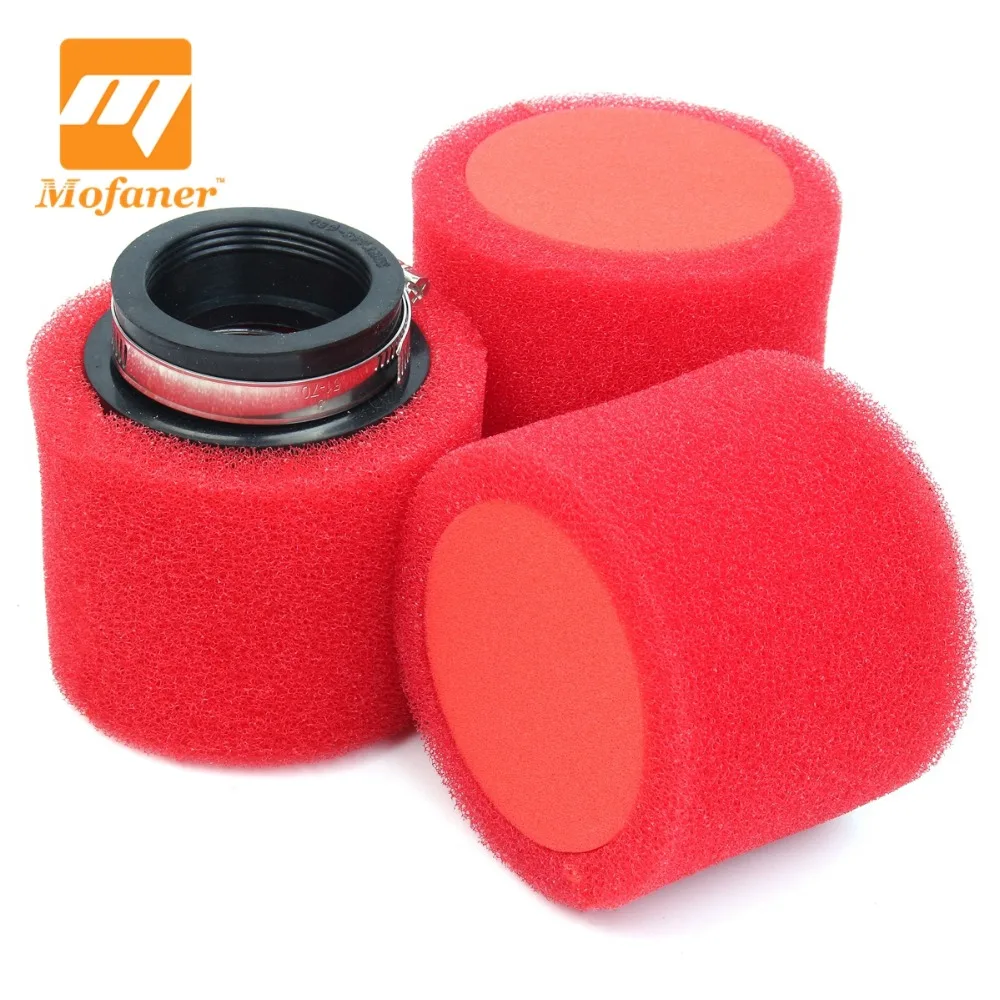 

Racing Motorcycle Scooter Bike Dirt Pit Air Filter ATV For GY6 50cc 35 42 48mm