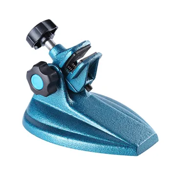 

Micrometer Caliper Base Stand Bench Vise Fixed Clamp Measuring Tools Iron Bases 90 Degree Flip