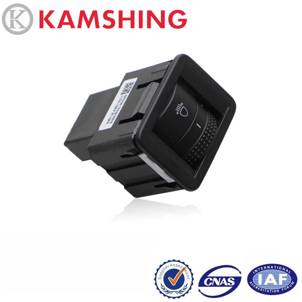 

CAPQX For VW Polo 14-17 Car Dashboard Head Light Brightness Regulator Switch Headlight Head Lamp Dimming Adjuster Control Button
