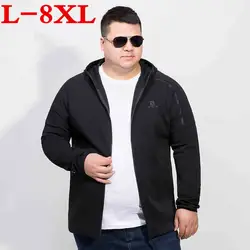 Большие размеры 8XL 7XL jaqueta masculina Большие размеры Для Мужчин Весенняя куртка и пальто осенние куртки и пальто Повседневное Fit Пальто Верхняя