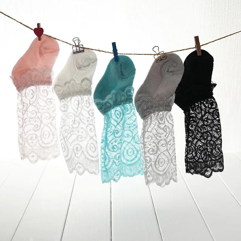

Summer Lace Baby Mesh Socks boys' summer Cotton Knee Socks Baby Girls Boys Long Socks Infant anti-mosquito knee high Socks