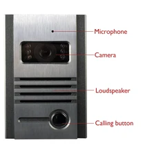 Freeship Night Vision Outdoor Intercom font b Camera b font Metal Outdoor Unit For Doorphone Free