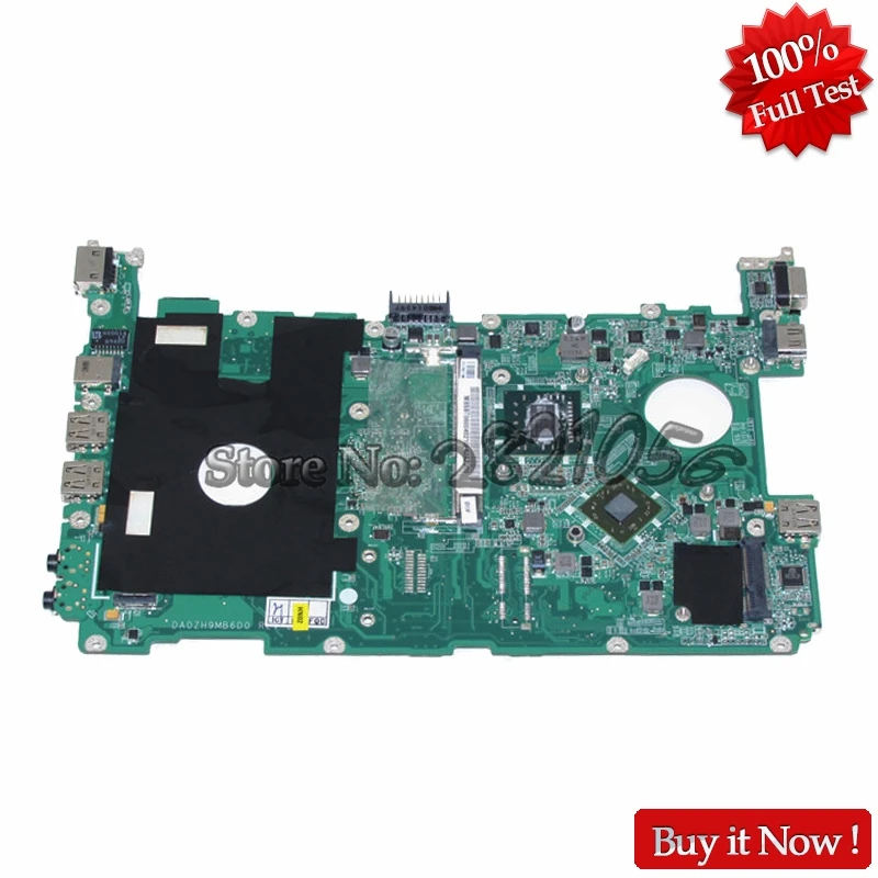 

NOKOTION for acer aspire one 521 laptop motherboard MBSBT06004 DA0ZH9MB6D0 REV D CPU Onboard DDR3