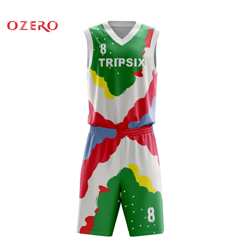 grey and red basketball jersey