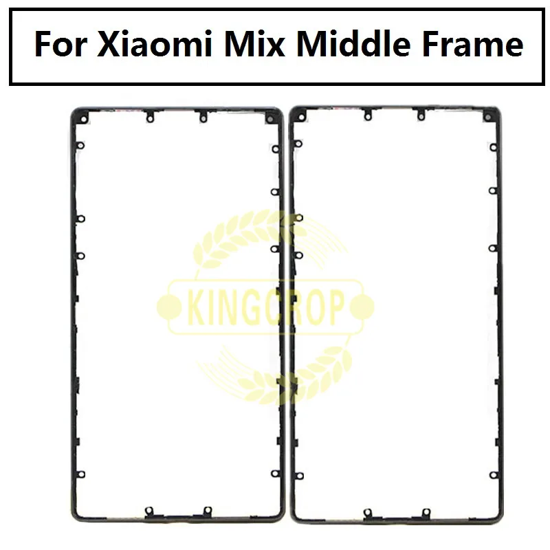 

For 6.4" Xiaomi Mi Mix /Mi Mix Pro 18k version Front bezel frame/ Middle frame Housing black gray