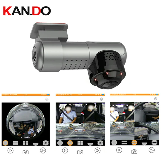 $US $89.99 2160Pixel Vehicle DVR camera parking monitor 360 degree View Panoramic car camera Car DVR 360° for 