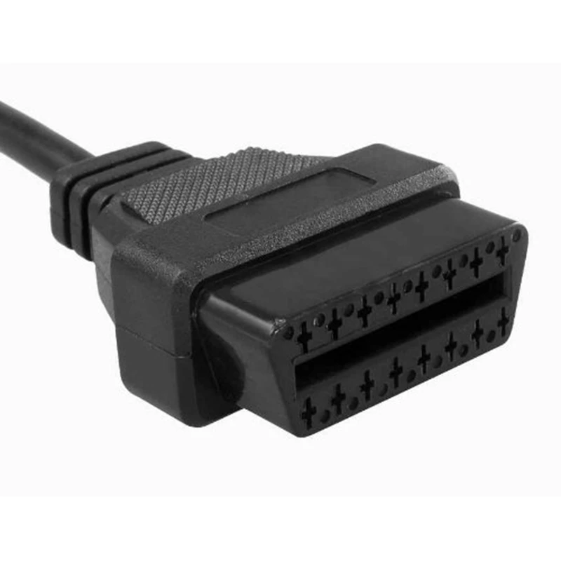 2019 лучшие продажи для Honda 5pin OBD1 адаптер 16pin OBD2 OBDII Для 5 pin до 16 гнездовой разъем