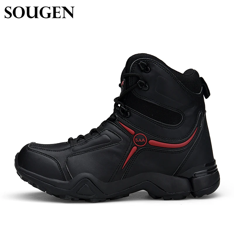

Combat Boots of Men Military Male Shoes Adult Mens Winter Footwear Rubber Army Tactical Ons Men Genuine Leather Boot Desert Shoe