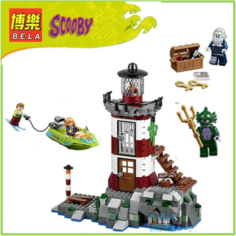 

10431 Compatible Scooby Doo Haunted Lighthouse 75903 Building Block Figure Model Educational Toys For Children