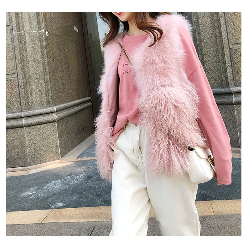 Pink vest