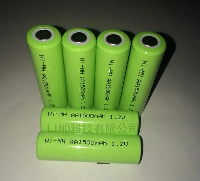 5pcs new battery ni mh aa 1500mah aa1500mah 1 2v rechargeable battery