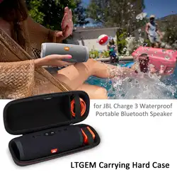 LTGEM Сумка для планшета EVA для JBL Charge 3 водостойкая портативная bluetooth-колонка-Дорожная Защитная сумка для переноски подходит для USB кабины