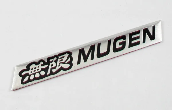 Автомобильный Алюминиевый черный MUGEN для Civic Accord S2000 стикер с эмблемой и значком