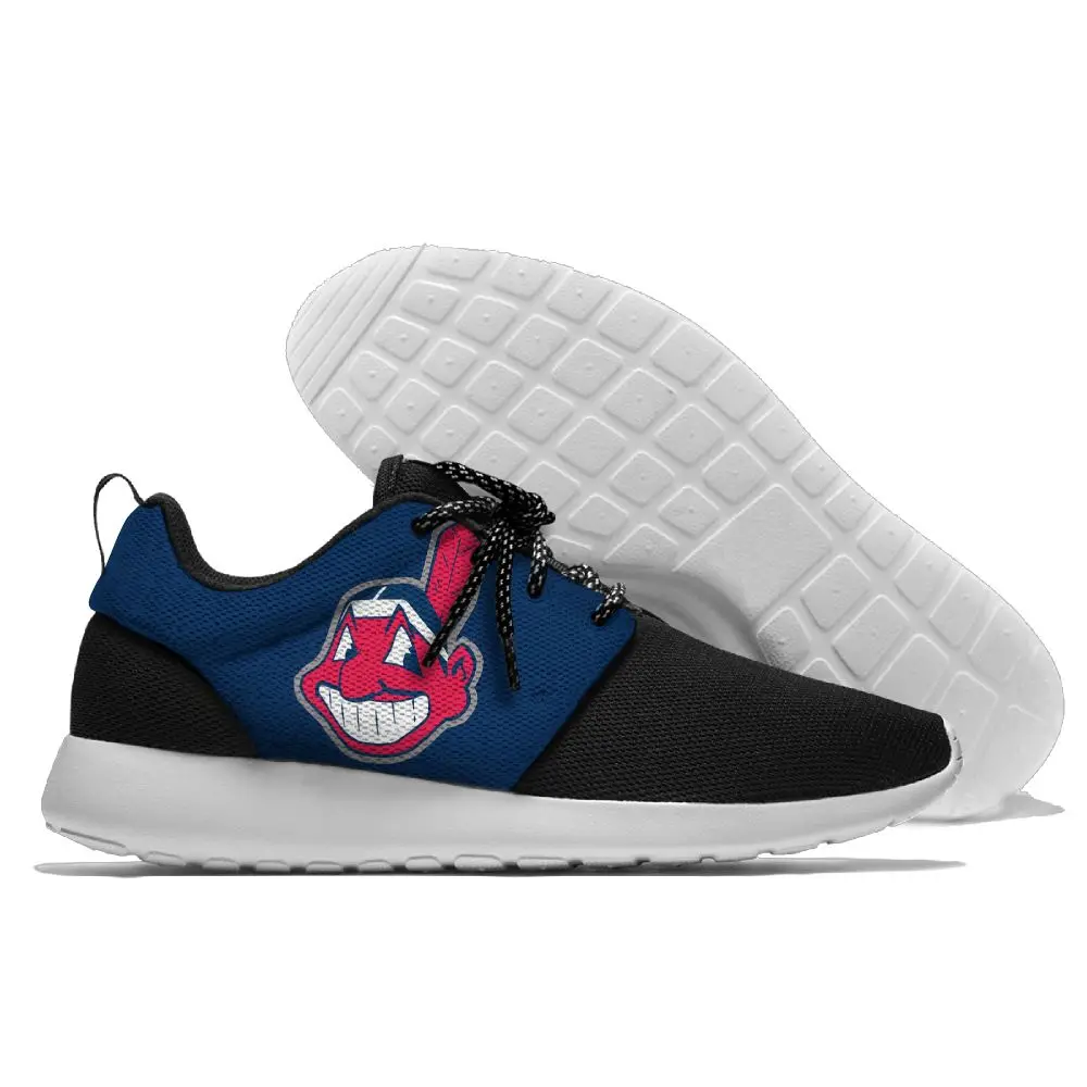 

Mens and womens Sneaker Lightweight Cleveland Indians Walking Cool Comfort Sports Running Shoes