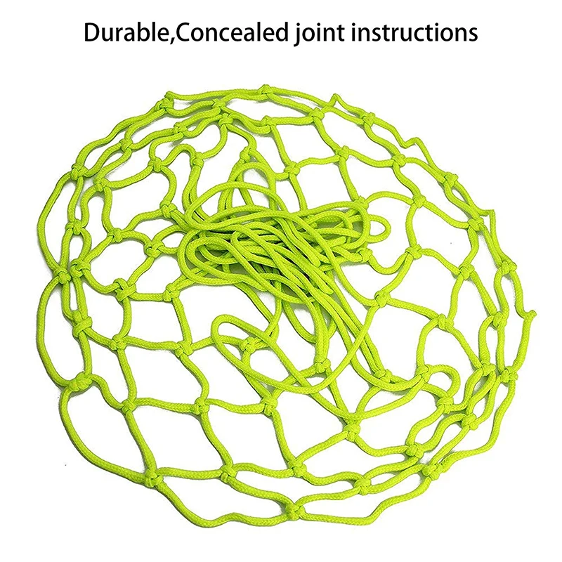 45 см светящийся свет баскетбольная сетка стрельба обучение зеленая светящаяся баскетбольная сетка задний борт обод мяч сетка нейлон сачок