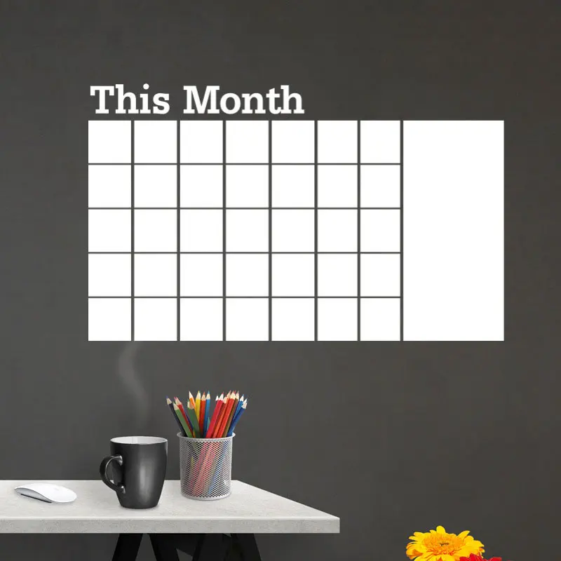 Creative Erasable Wall Sticker Home Decative Chalkboard Sticker