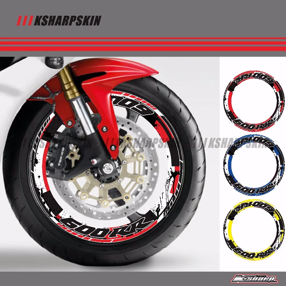 12 X Thick Edge Outer Rim Sticker Stripe Wheel India