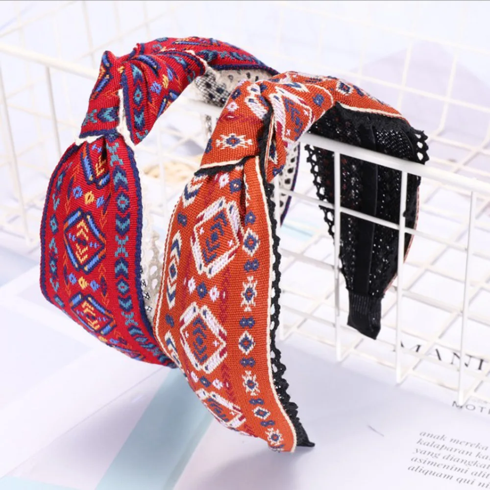 

Fashion 2019 New Style Bohemia Hair Accessories Geometric Women's Hairband High Quality DIY Vintage Hair Band With Teeth