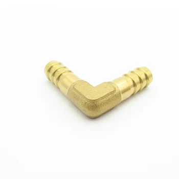 

16mm Hose Barb Equal Elbow 2 Way Brass Barbed Pipe Fitting Coupler Connector Adapter For Fuel Gas Water