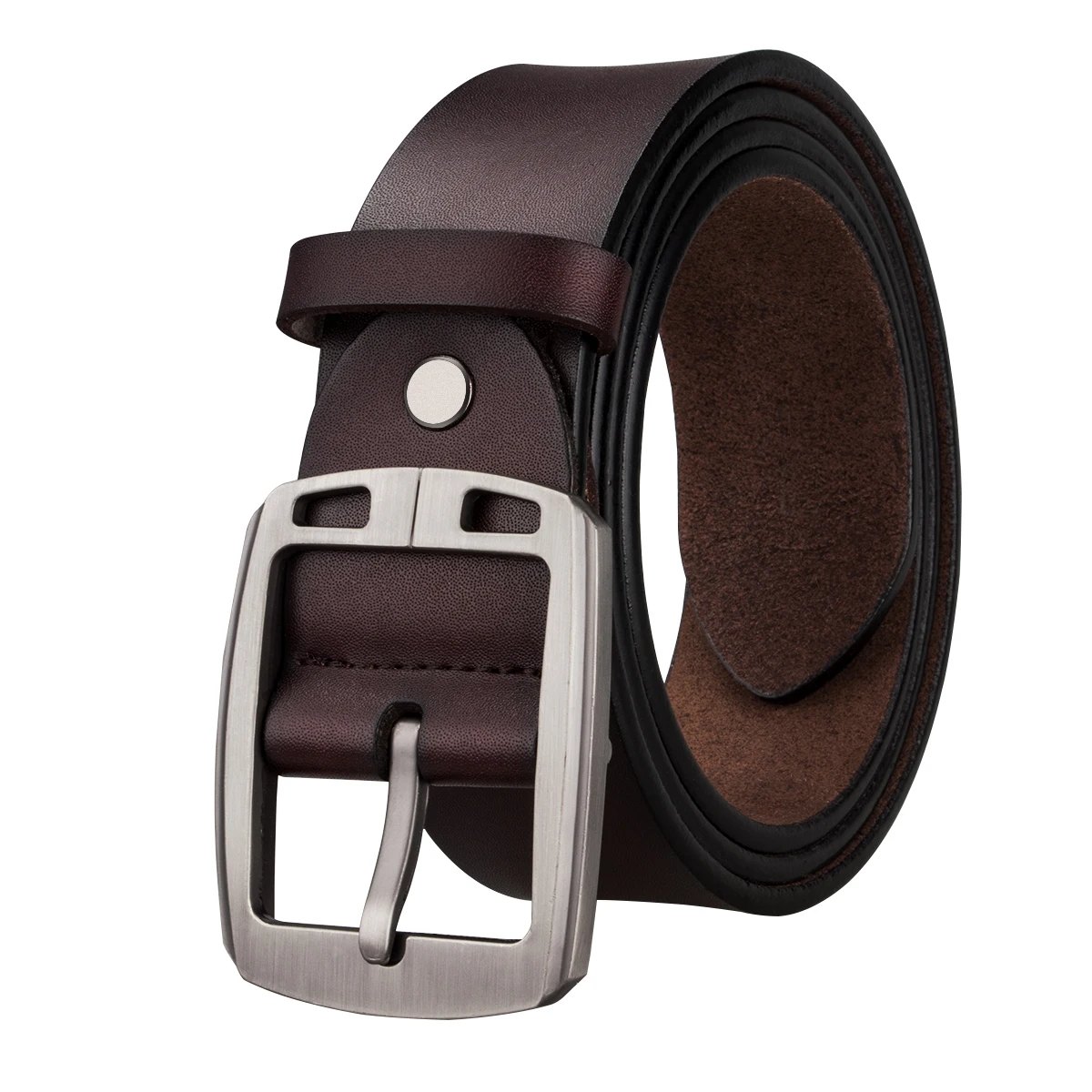 PZ 0014 B Fashion Popular Belts for Men Top Quality Pin Buckle Leather Belt Men Cinturon hombre ...