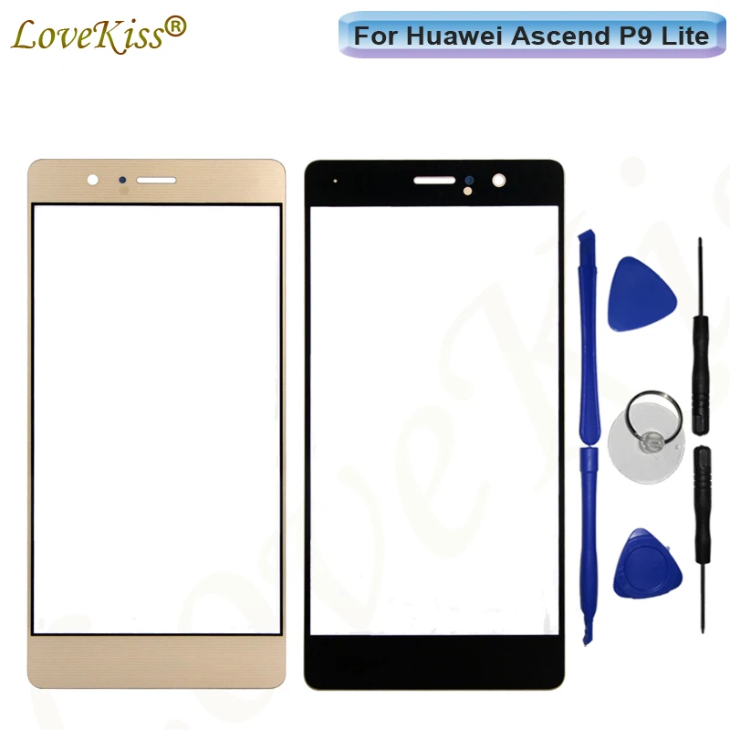 

For Huawei P9 Lite G9 Lite P9 Plus EVA-L19 VIE-L09 Touch Screen Replacement Front Panel LCD Display Outer Glass Lens Cover