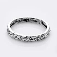 Hot Fashion Women elastic Bracelet Silver Alloy designed Bracelet For Women Fine Jewelry Original Bracelets Gift wholesale Hot Fashion Women elastic Bracelet Silver Alloy designed Bracelet For Women Fine Jewelry Original Bracelets Gift wholesale