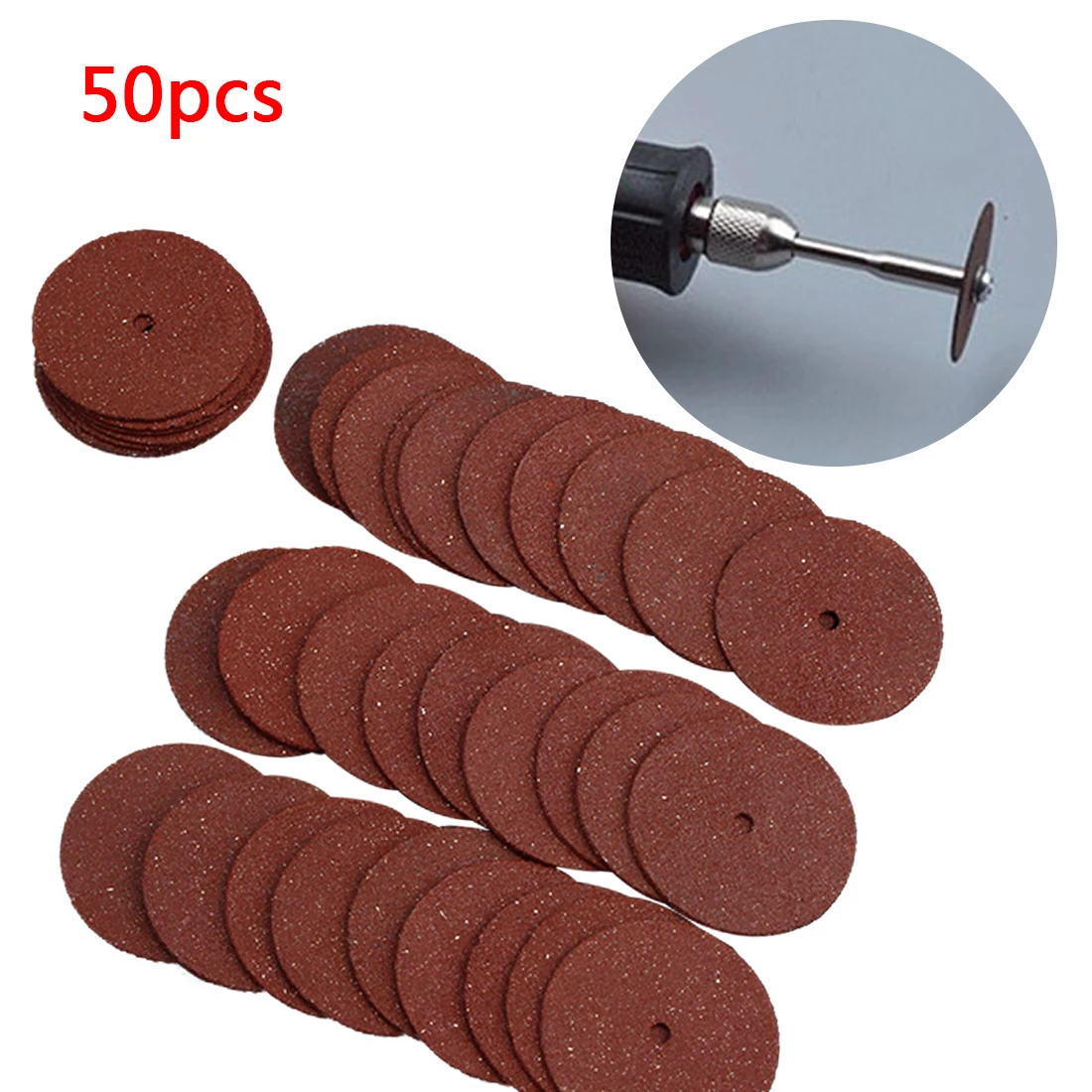 Cutting Disc 50pcs 38mm Resin Cutting Wheel Dremel Accessories Grinding