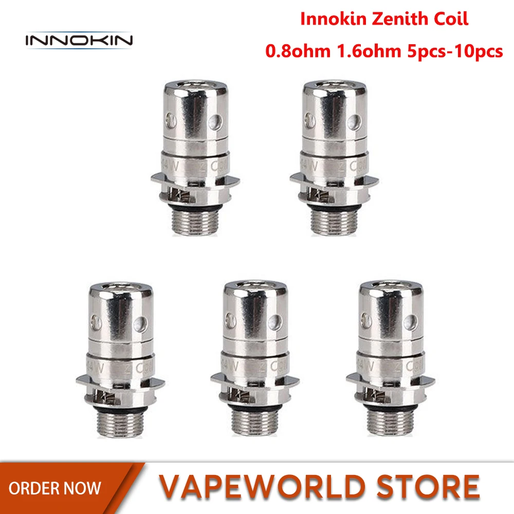 Оригинальная катушка для вейпа Innokin Zenith 5 шт. 10 0 8ом 1 6 Ом атомайзера электронных