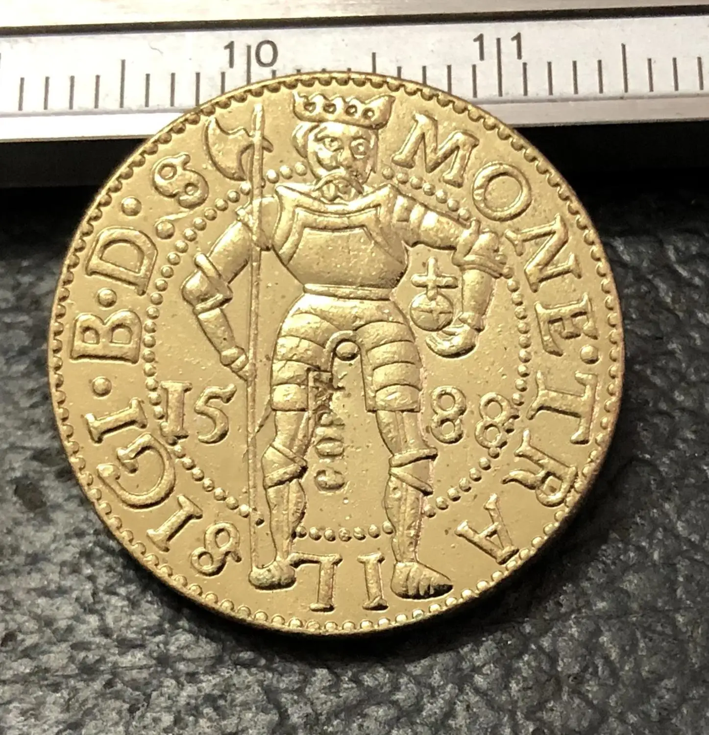 

1588 Hungary Gold Copy Coin